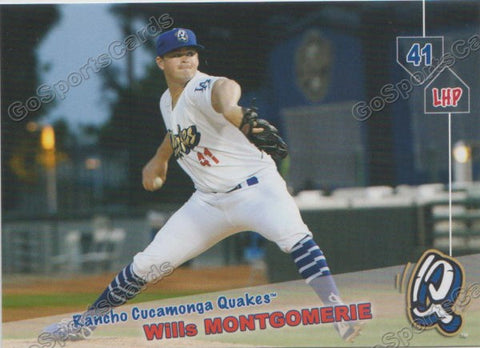 2019 Rancho Cucamonga Quakes Wills Montgomerie