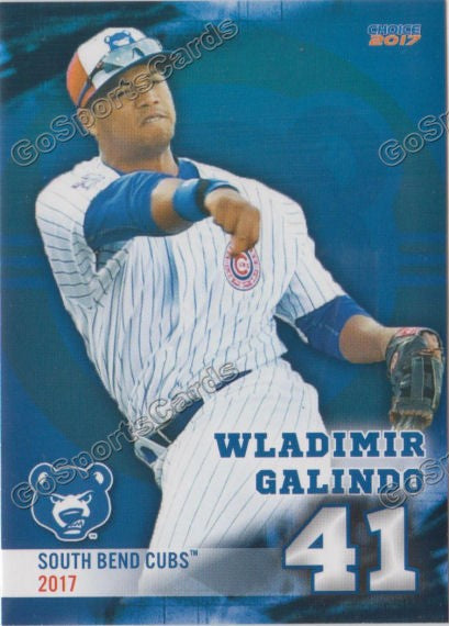 2017 South Bend Cubs Wladimir Galindo