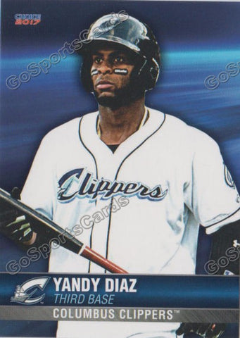 2017 Columbus Clippers Yandy Diaz