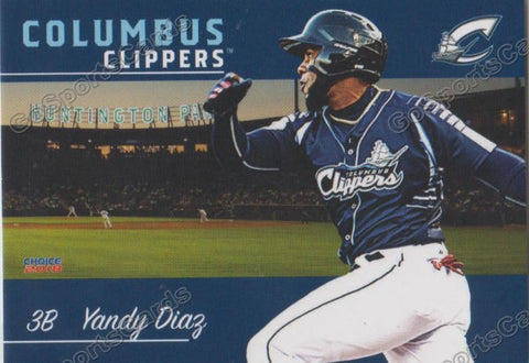 2018 Columbus Clippers Yandy Diaz