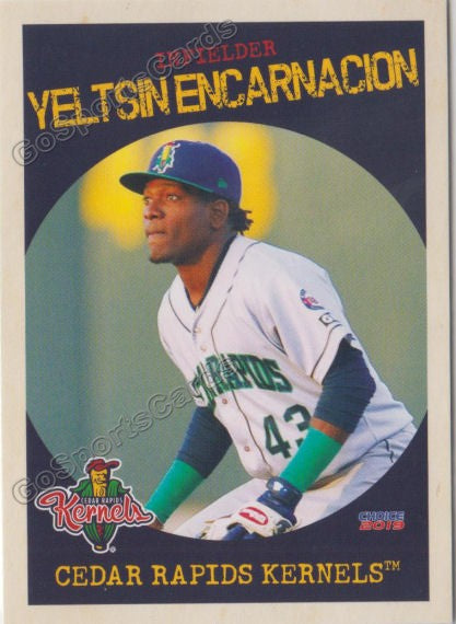 2019 Cedar Rapids Kernels Yeltsin Encarnacion