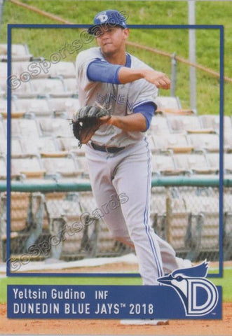 2018 Dunedin Blue Jays Yeltsin Gudino