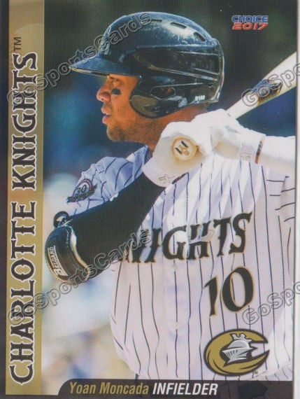 2017 Charlotte Knights Yoan Moncada