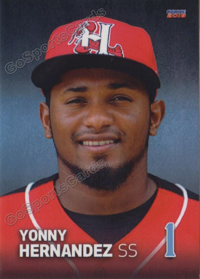 2018 Hickory Crawdads Yonny Hernandez