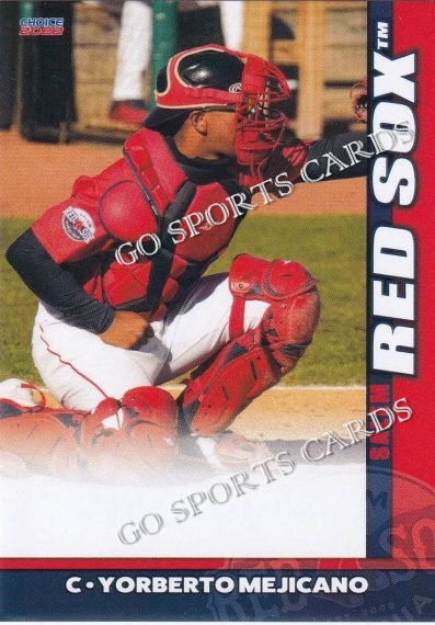 2023 Salem Red Sox Yorberto Mejicano – Go Sports Cards