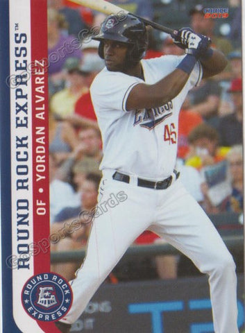 2019 Round Rock Express Yordan Alvarez