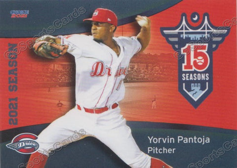 2021 Greenville Drive Yorvin Pantoja