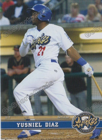 2017 Rancho Cucamonga Quakes Yusniel Diaz