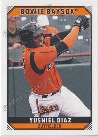 2019 Bowie Baysox Yusniel Diaz