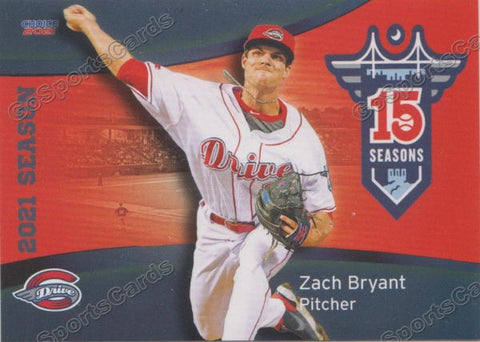 2021 Greenville Drive Zach Bryant