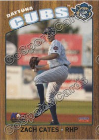 2013 Daytona Cubs Zach Cates – Go Sports Cards