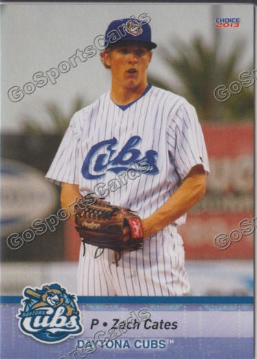 2013 Daytona Cubs Zach Cates – Go Sports Cards