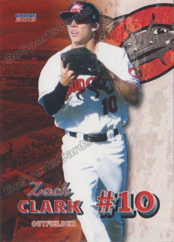 2019 Carolina Mudcats Zach Clark