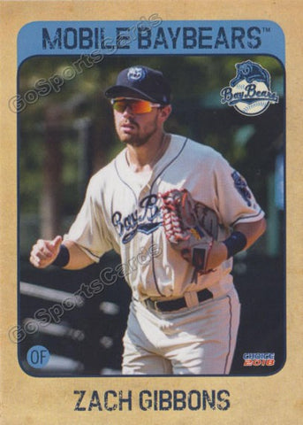 2018 Mobile Baybears Zach Gibbons