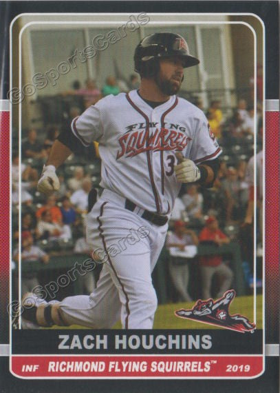 2019 Richmond Flying Squirrels Zach Houchins