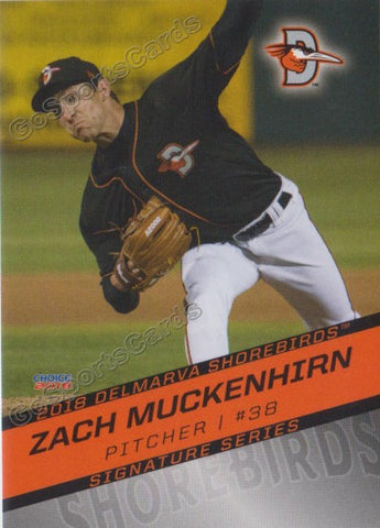 2018 Delmarva Shorebirds Zach Muckenhirn