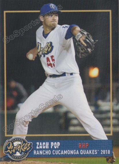 Topps Rancho Cucamonga Quakes Baseball Trading Cards