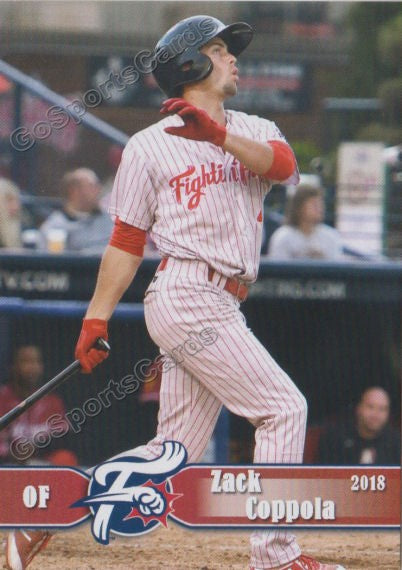 2018 Reading Fightin Phils Zack Coppola