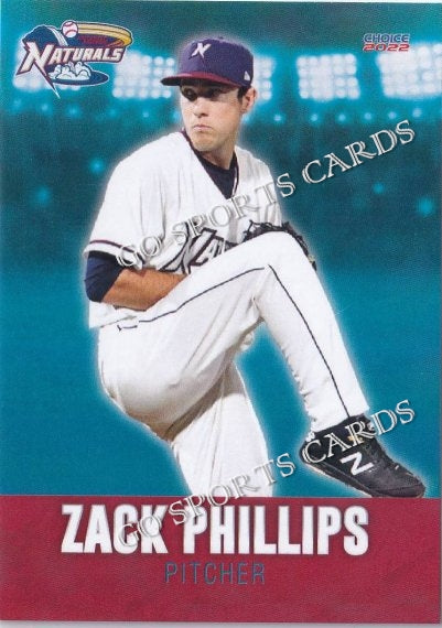 2022 Northwest Arkansas Naturals Zack Phillips