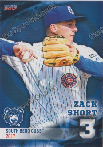 2017 South Bend Cubs Zack Short