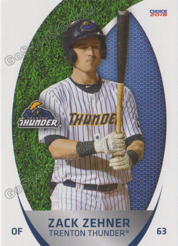 2018 Trenton Thunder Zack Zehner