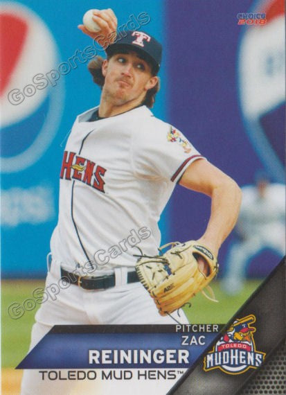 2018 Toledo Mud Hens Zac Reininger