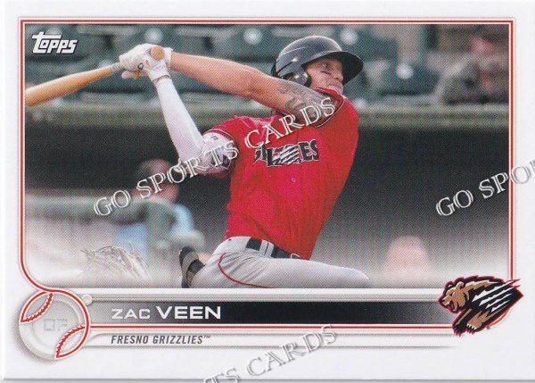 2022 Topps Pro Debut Zac Veen PD-181